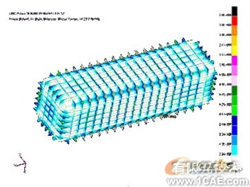 真空箱強度的分析與優(yōu)化ansys結(jié)果圖圖片4
