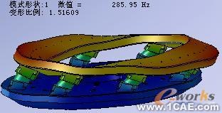 大型三向力限FMD振動夾具設計autocad technology圖片9