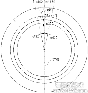 proeNGINEER中創建尺寸陣列特征的思路及方法