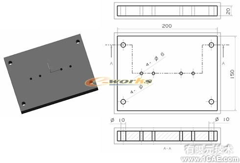 側向成型塑料注射模具教學模型的研制autocad技術圖片10