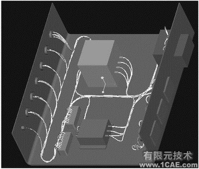 應用proeNGINEER軟件進行三維布線