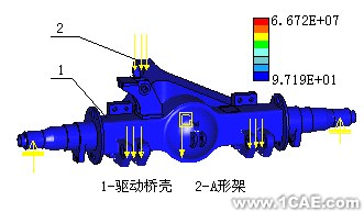 Pro/MECHANICA與ANSYS在裝配體結構分析中的應用比較proe圖片圖片5