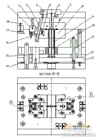 UG的手機電池扣模具設計proe培訓教程圖片13