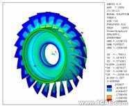ANSYS渦軸發動機參數化仿真系統開發ansys分析圖片5