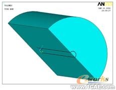 溫度場的三維數值分析ansys培訓的效果圖片2