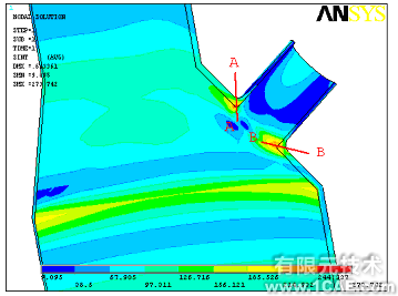 ANSYS應用實例——放空洗滌塔錐殼開孔分析ansys workbanch圖片3