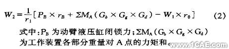 使用SolidWorks有限元分析設計液壓挖掘機伸縮臂+學習資料圖片3