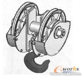 吊鉤部件的三維參數化設計solidworks simulation分析圖片2