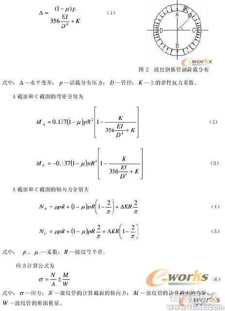 鋼板管涵結構的有限元分析solidworks仿真分析圖片圖片2