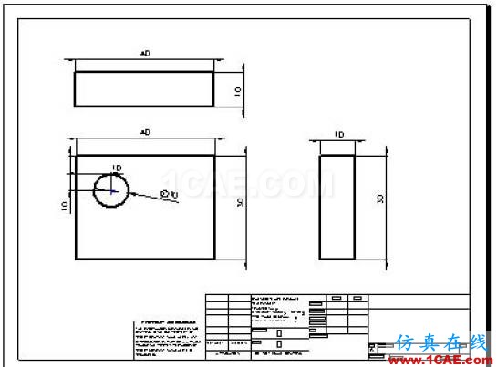 使用SOLIDWORKS創建工程圖-上solidworks simulation分析案例圖片3