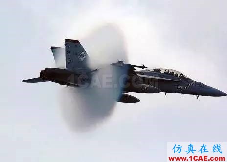 飛機(jī)超音速飛行突破音障瞬間,場面驚人!Actran技術(shù)圖片6