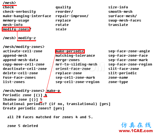GAMBIT,FLUENT周期性邊界條件處理及其后處理方法 GAMBIT,FLUENT周期性邊界條件處理及其后處理方法