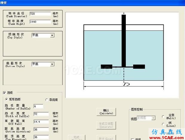 沼氣攪拌器流場的數值模擬及優化軟件開發 - 林子 - 林子清風 CAE/CFD工作室 fluent案例:沼氣攪拌器流場的數值模擬及優化軟件開發fluent分析案例圖片2