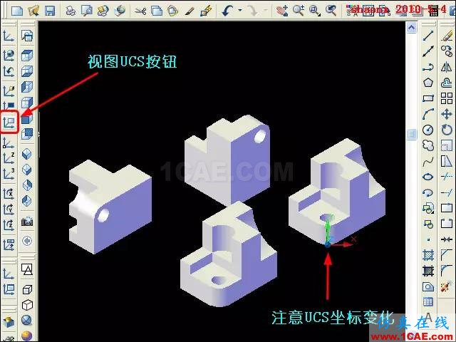 AutoCAD三維教程-平面攝影出三視圖 AutoCAD三維教程-平面攝影出三視圖AutoCAD技術圖片9
