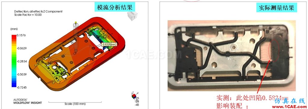 光寶移動經驗分享《基于Insert-Overmolding金屬預熱對產品變形及鋼化玻璃易碎的成因探討》moldflow培訓課程圖片3