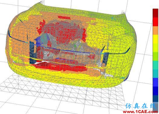 【技術貼】通過優化聲學包降低汽車噪聲Actran技術圖片18