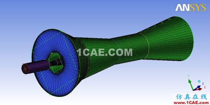 使用icem對Ejector劃分O-block 使用icem對Ejector劃分O-block