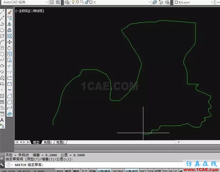 【AutoCAD教程】CAD中如何快速手繪不規則圖形？AutoCAD學習資料圖片2