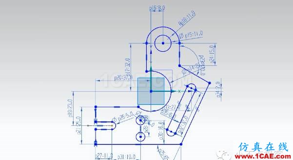 小康分享:UG/NX同步建模教程(11)之草圖繪制 | 點客開講ug培訓資料圖片3