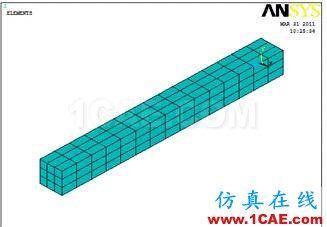 模態分析的過程和實例ansys結構分析圖片15