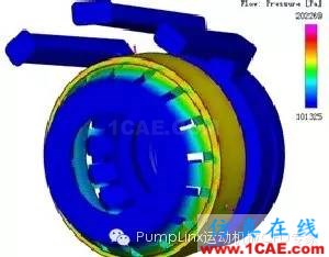 高速軸承潤滑密封CFD分析技術簡報Pumplinx旋轉機構有限元分析圖片6