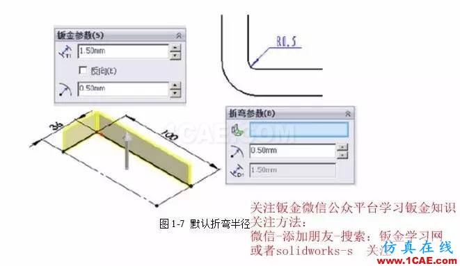 solidWorks?鈑金零件設計教程之一，必須的收藏！solidworks simulation技術圖片8