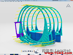 Fuselage edges shaded in real time NVIDIA QUADRO與CATIA久經考驗的黃金組合只為實現完美設計Catia分析案例圖片7