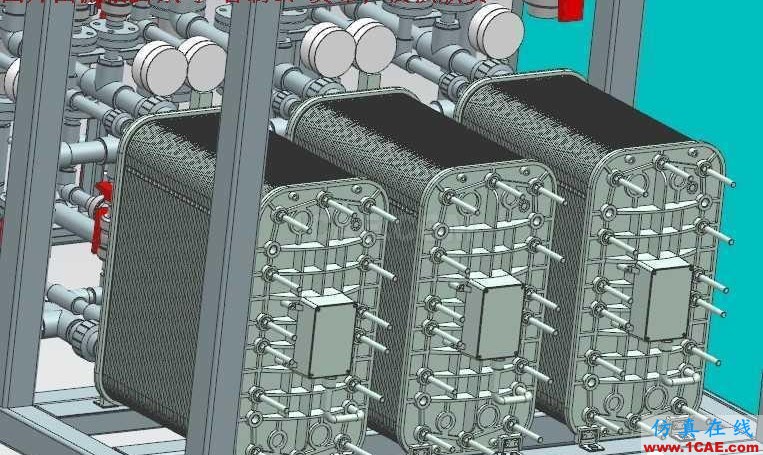 【工程機械】EDI超純水系統處理設備3D模型 UG(NX)設計下載ug模具設計技術圖片2