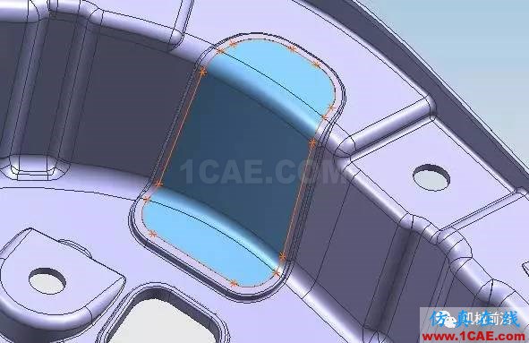 汽車零件分型面的補孔技巧,圖文并茂!ug設計案例圖片6