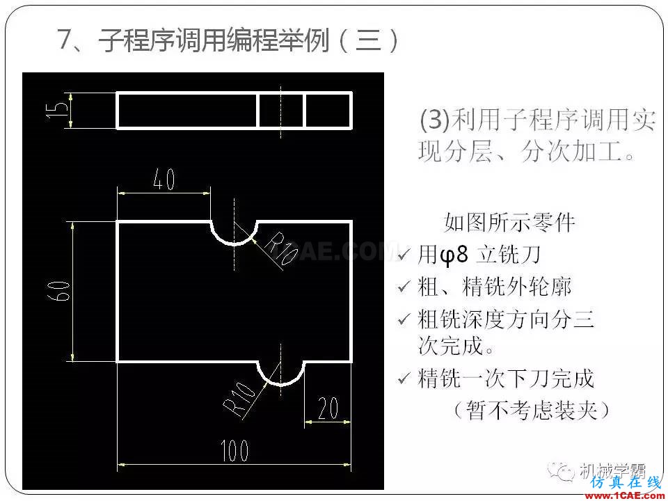 【收藏】數控銑床的程序編程PPT機械設計技術圖片69