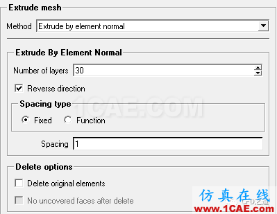 【網格】ICEM CFD網格拉伸icem仿真分析圖片4