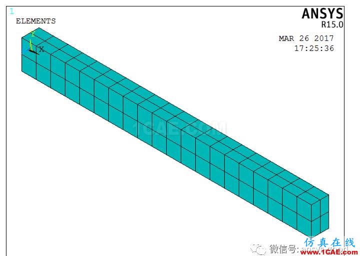 非對稱彎曲懸臂梁的彎曲正應力與變形分析ansys workbanch圖片11