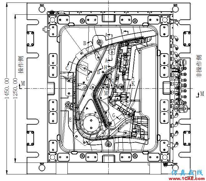 UG汽車模具設計汽車經典行中行中走斜頂結構精講【轉】ug設計案例圖片4
