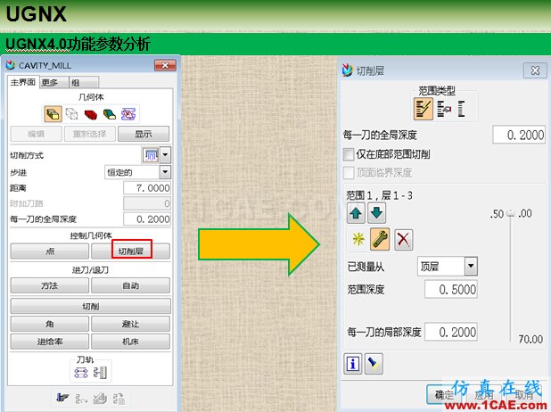 優勝UGNX編程參數之切削層ug培訓資料圖片3