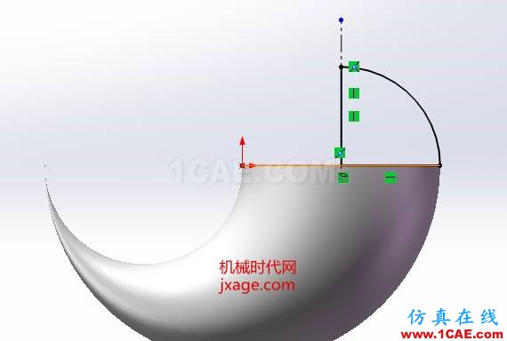 SolidWorks如何通過(guò)掃描創(chuàng)建太極圖？solidworks simulation培訓(xùn)教程圖片11