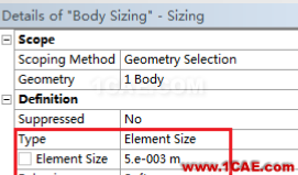【技術篇】Mesh結構網格-局部網格控制ansys workbanch圖片10