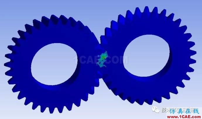 【干貨】ANSYS Workbench齒輪瞬態動力學仿真ansys仿真分析圖片7