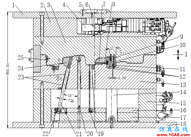 UG汽車模具設計汽車經典行中行中走斜頂結構精講【轉】ug設計案例圖片5