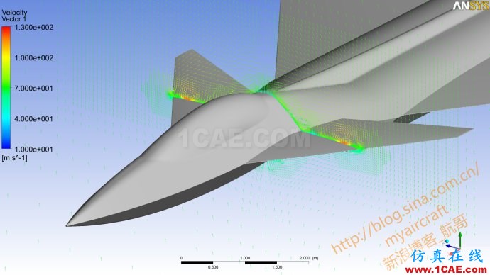 基于CFD的“四代機”大迎角流場結構展示 (FLUENT/CFD-POST/Tecplot/EnSight)【航哥】 基于CFD的“四代機”大迎角流場結構展示 (FLUENT/CFD-POST/Tecplot/EnSight)【航哥】
