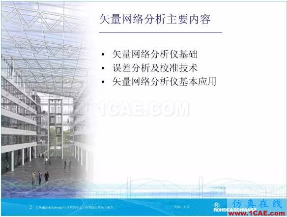矢量網絡分析儀基礎與測量HFSS培訓課程圖片2