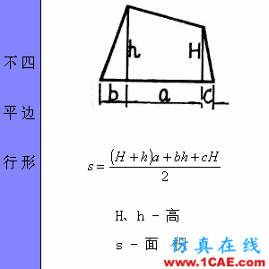 快接收,工程常用的各種圖形計算公式都在這了!AutoCAD分析圖片15