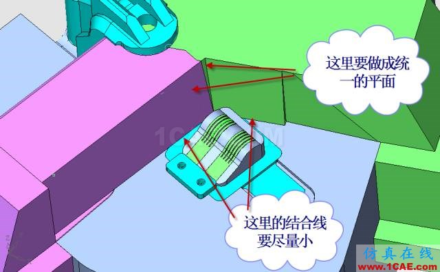 這套汽車傳感器支架精密模具如何設計？ug模具設計技術圖片18