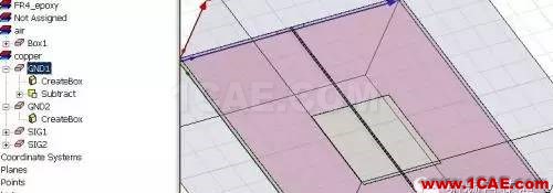 PCB差分線回流路徑的3D電磁場分析ADS電磁技術圖片8