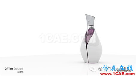 Perfume bottle rendered with CATIA NVIDIA QUADRO與CATIA久經考驗的黃金組合只為實現完美設計Catia技術圖片11