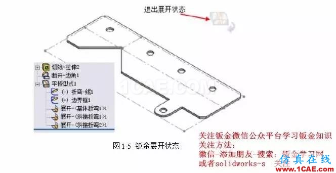 solidWorks?鈑金零件設計教程之一，必須的收藏！solidworks simulation學習資料圖片6