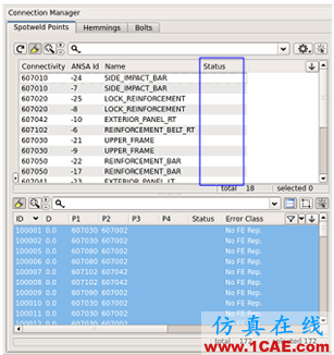 ANSA 數據管理中焊接信息的導入及部件名稱的設置方法ANSA應用技術圖片3