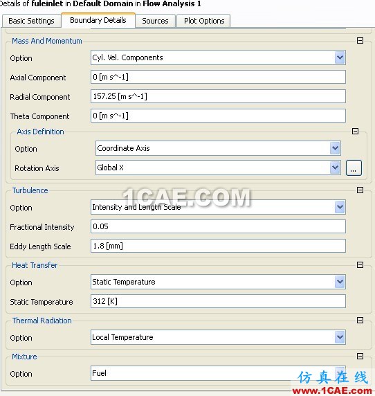 CFX中的Flamelet wbrModel CFX中的Flamelet wbrModel