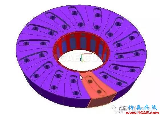 齒輪帶著十五個行位彎抽芯，這圖高清版ug設計圖片5
