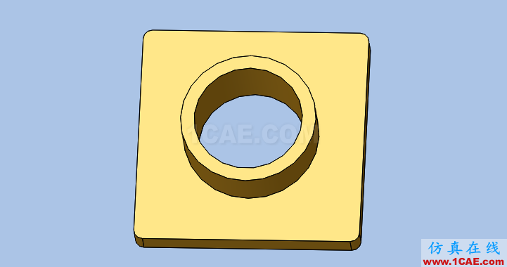 solidworks如何使用孔特征？solidworks simulation培訓教程圖片7