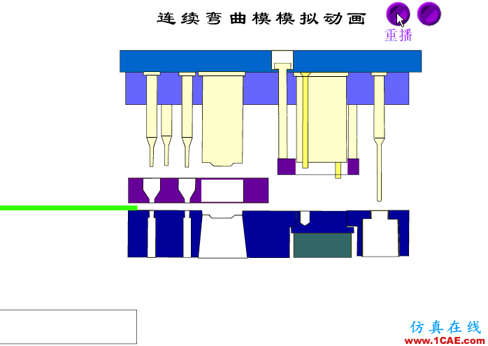 又一波動圖來了,沖、折、彎、壓一覽盡收機械設計資料圖片17